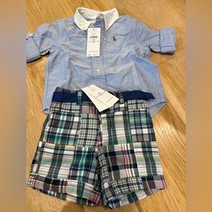 Ralph Lauren - 18M preppy boys outfit NWT.